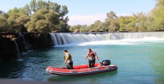 Oğlunu Kurtarmak İsterken Manavgat Irmağında Kayboldu