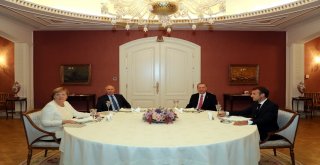 4Lü Suriye Zirvesinin Ardından Liderler Birlikte Yemek Yedi