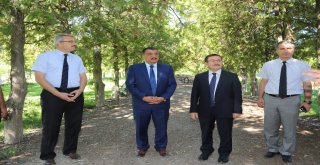 Başkan Gürkan Ve Rektör Kızılay, Turgut Özal Üniversitesinde