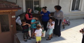 Kapı Kapı Gezerek Çocukları Okula Davet Ettiler