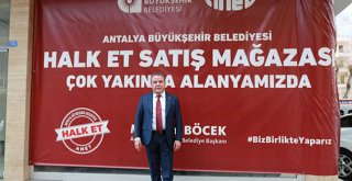 Başkan Böcek Alanya'da