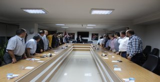 Veysel Eroğlundan, Ak Partiye Ziyaret