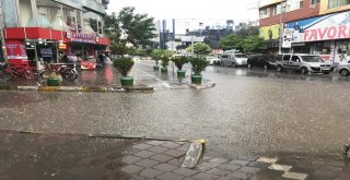 Iğdırda Sağanak Yağış Hayatı Olumsuz Etkiledi