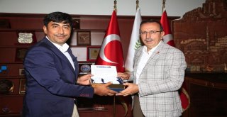 Hizmet İş Sendikasından Seçene Teşekkür Ziyareti