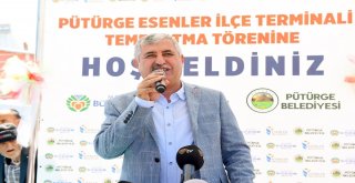 Pütürge İlçe Terminalinin Temeli Atıldı