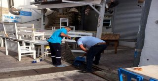 Çeşmede Tropik Fırtına Teyakkuzu