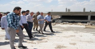 Vali Yıldırım Tarihi Milli Park Çalışmalarını Denetledi