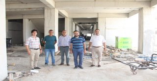 Kulanın Yeni Hastanesine Yerinde İnceleme