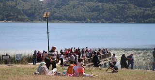 Bayram Tatilinde Binlerce Kişi Boludaki Tabiat Parklarına Akın Etti