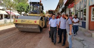 Şemdinlide Sıcak Asfalt Çalışması