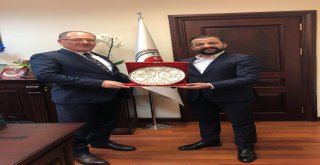 Baro Başkanı Aktürk Adalet Bakanlığında Temaslarda Bulundu