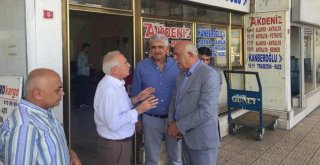 Başkan Seyfi Dingilden Otogar Esnafına Ziyaret