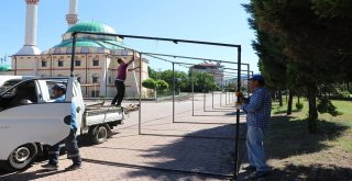 Devrekte Yaz Şenlikleri Stantları Kurulmaya Başlandı