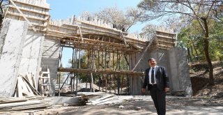 Başkan Asya Kültür Evi Ve Kale Parkta İncelemelerde Bulundu