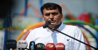 Bursanın İlk Su Oyunları Parkı Açıldı