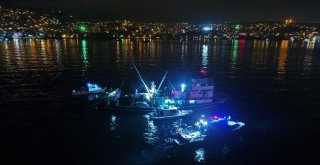 (Özel) İstanbul Boğazında Film Sahnelerini Aratmayan Balık Denetimi