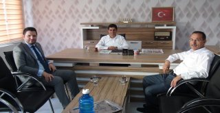 Milletvekili Toprak Başkan Aslan İle Bir Araya Geldi