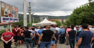 Özilin Cumhurbaşkanı Erdoğanlı Tabelasına Törenli Açılış