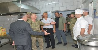 Vali Bilgin Hudut Karakolunda İncelemede Bulundu