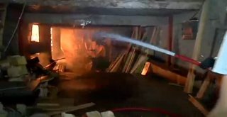 Şanlıurfa Oduncular Pazarında Büyük Yangın