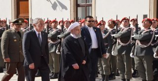 İran Cumhurbaşkanı Ruhani Avusturyada