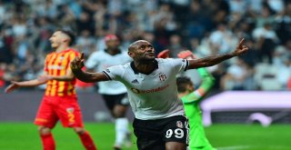 Spor Toto Süper Lig: Beşiktaş 1 - Kayserispor: 0 (İlk Yarı)