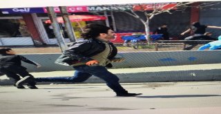 Korsan Gösteride Taş Silah Sayıldı, Ceza Yağdı