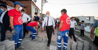 Başkan Soyer Acil çözüm ekipleriyle sahada