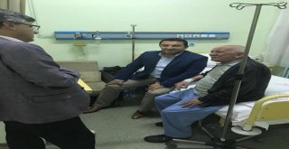 Başkan Bakıcı Devlet Hastanesindeki Hastaları Ziyaret Etti