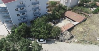 Şarbonlu Hayvanın Alındığı İddia Edilen Adres Havadan Görüntülendi