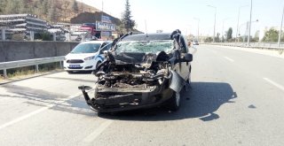 Sungurluda Trafik Kazası : 1 Yaralı