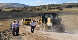 Tuncelide Grup Köy Yollarında Çalışma