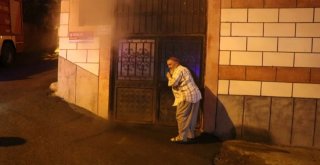 Sultanbeylide Korkutan Cami Yangını