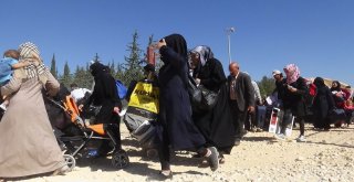 22 Bin Suriyeli Bayrama Gitti