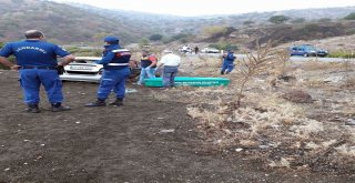 Manisada Otomobil Yoldan Çıkarak Devrildi: 1 Ölü, 3 Yaralı