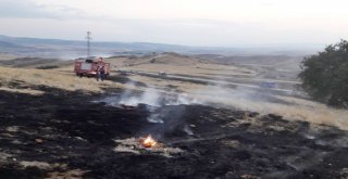 Sungurluda Arazi Yangını