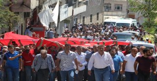 Diyarbakır Şehidi Kahrolsun Pkk Sloganları İle Defnedildi