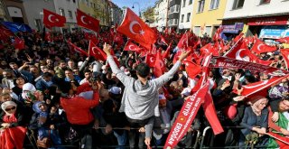 Avrupada Yaşayan Türkler Erdoğanı Karşılamak İçin Kölne Akın Etti