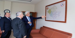 Vali Kamçıdan Kurum Ziyaretleri