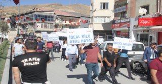 Hakkaride “Sağlık İçin Yürüyoruz” Etkinliği