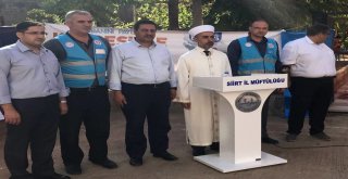 Cumhurbaşkanı Erdoğanın Vekalet Verdiği Kurbanlar Siirtte Kesildi