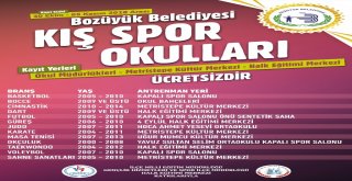 Bozüyük Belediyesinin Ücretsiz Kış Spor Okulları Kayıtları Başladı