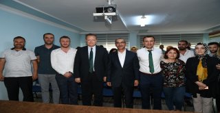 Vali Yavuz Ve Milletvekili Balta, Türkiye Gazetesi Ve İhlas Pazarlama İl Temsilciliğini Ziyaret Etti