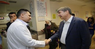 Türel Hastaneleri Ziyaret Ederek 14 Mart Tıp Bayramını Kutladı