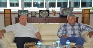 Başkan Özakcandan Aydın Ticaret Borsasına Ziyaret