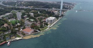 Çamura Bulanan Boğaz Havadan Görüntülendi