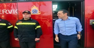 Yunanistan Başbakanı Çipras Felaket Bölgesinde