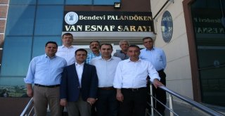 Vali Yardımcıları Ve Kaymakamlardan Başkan Bergeye Ziyaret