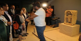 Büyükelçiler Zeugma Müzesini Gezdi
