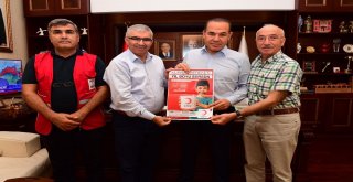 Başkan Candan Garnizon Komutanı Onarana Veda Programı